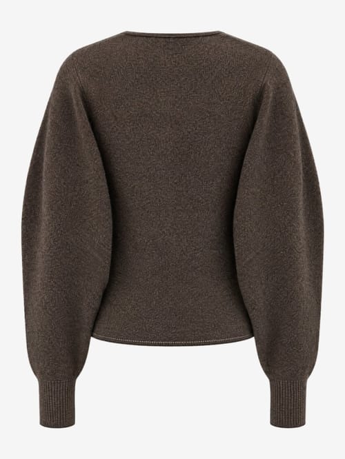 Jacquemus: Wool and cashmere cardigan Tempo