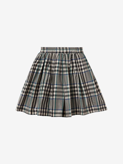 COSMOSOPHIE: Checkered skirt