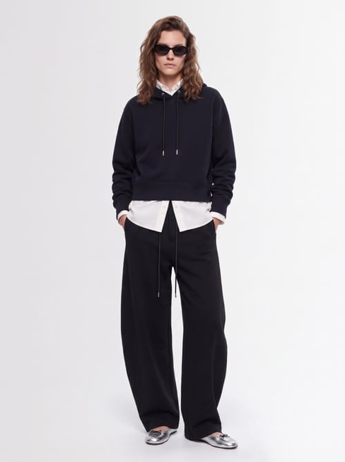 Sacai: HOODIE EN Éponge CLASSICS