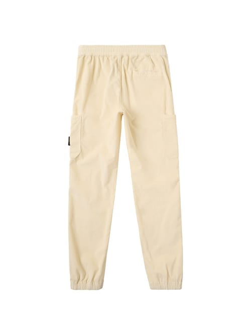 Stone Island Junior: 棉混纺灯芯绒收腿裤