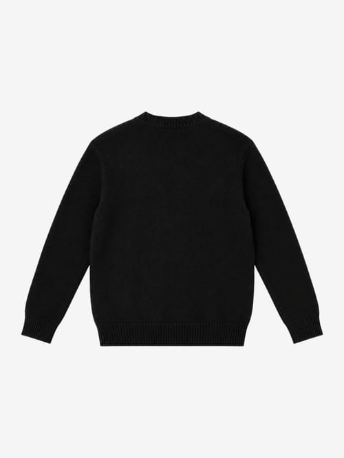 Diesel Kids: Cotton blend crewneck sweatshirt w/logo