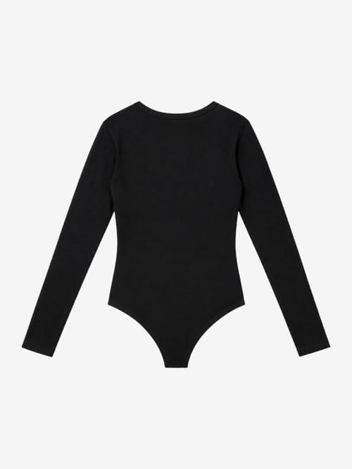 Diesel Kids: Cotton blend long-sleeve bodysuit