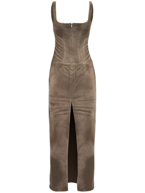 Giuseppe Di Morabito: Cotton blend midi dress