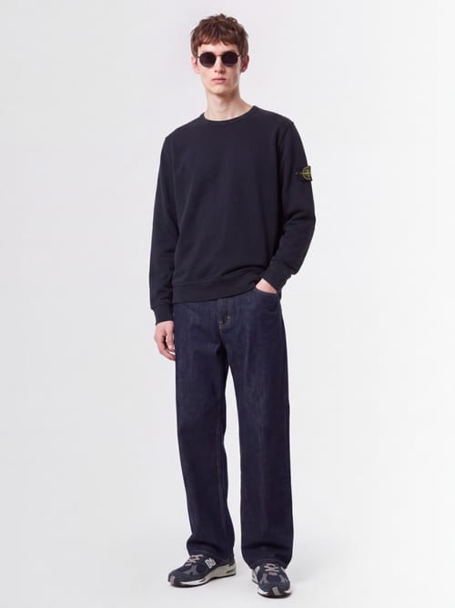 Stone Island: 棉质圆领卫衣