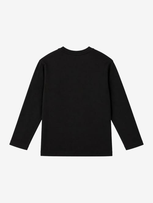 Diesel Kids: Cotton crewneck sweatshirt w/logo