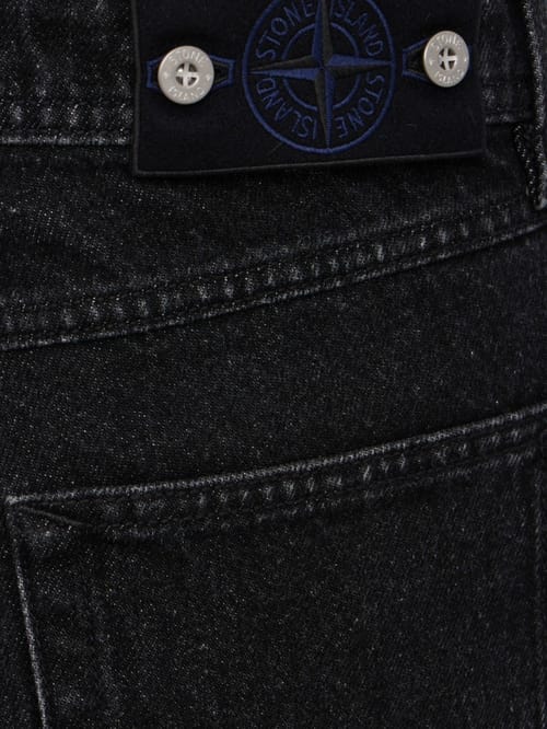 Stone Island: Cotton denim jeans