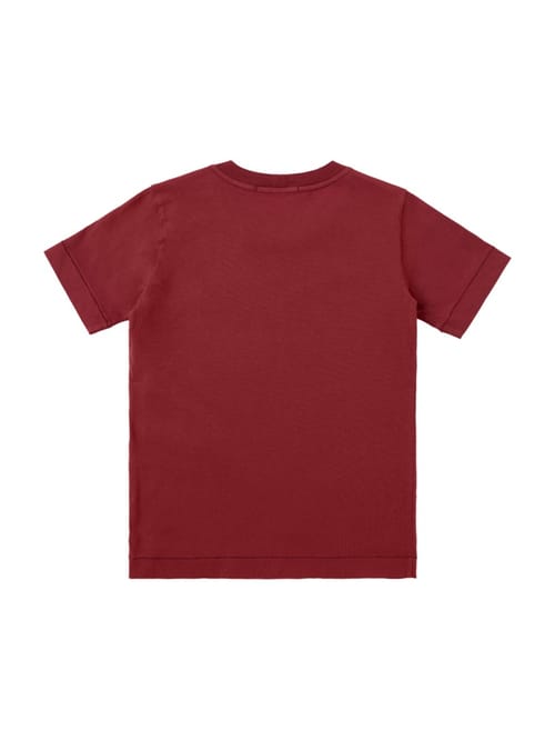 Stone Island Junior: 带logo的棉质针织T恤