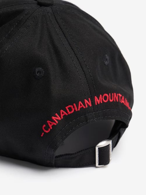 Dsquared2: D2 Patch Baseball Cap