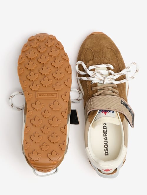 Dsquared2: DC-642 Suede lace-up sneakers