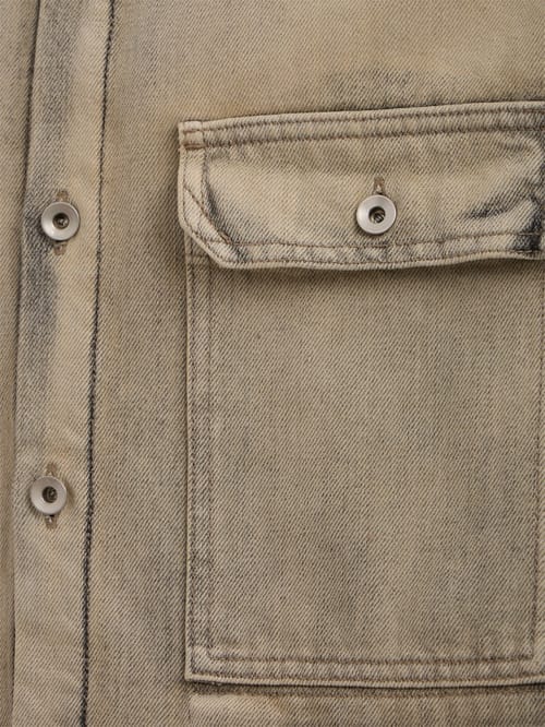 Rick Owens DRKSHDW: Denim outershirt