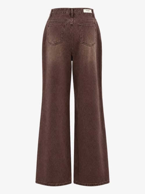 LA PISCINE: Denim pants