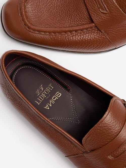 ANIPS: Calf leather loafers