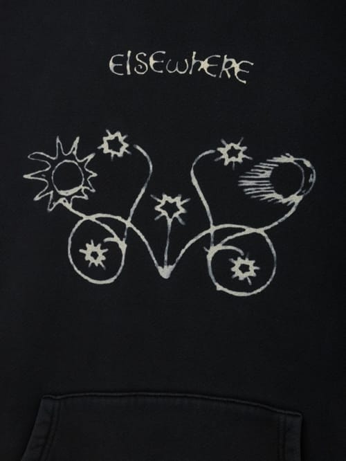 Bluemarble: Celestial Elsewhere cotton hoodie