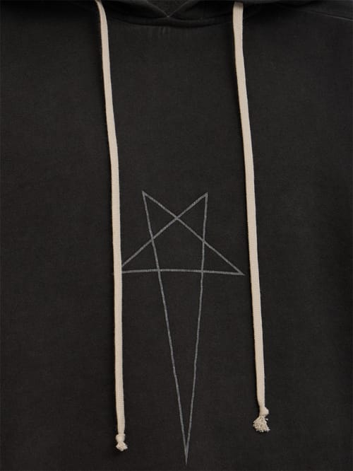 Rick Owens DRKSHDW: 宽松连帽衫