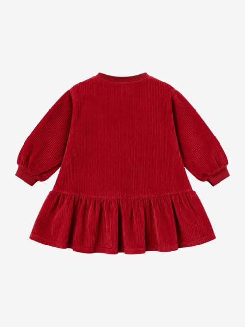 1 + IN THE FAMILY: Ruffle-trim knit dress