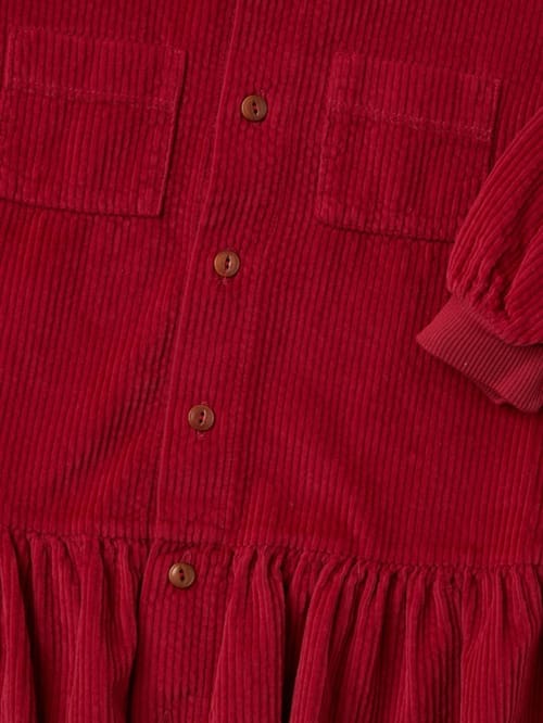 1 + IN THE FAMILY: Ruffle-trim knit dress