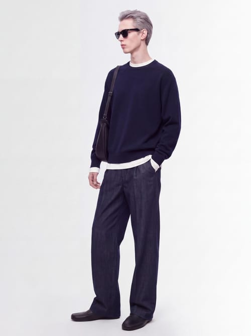 Jil Sander: Fisherman knit sweater