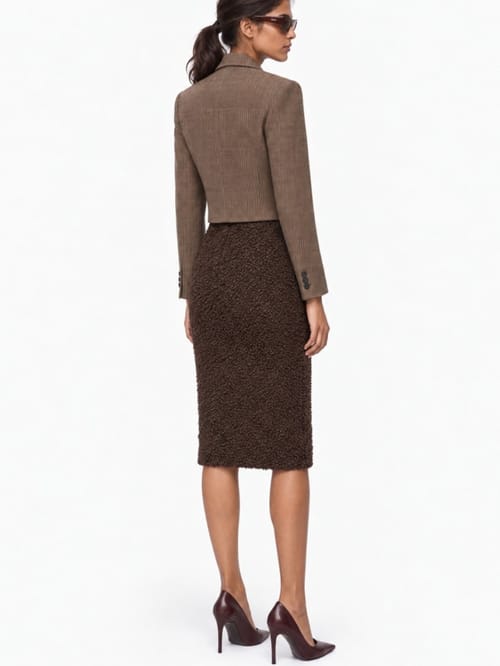 MSGM: Boxy bicolor jacket