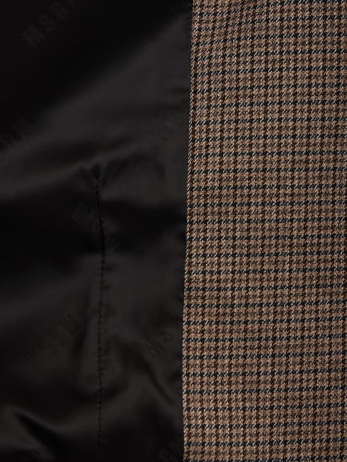 MSGM: Boxy bicolor jacket