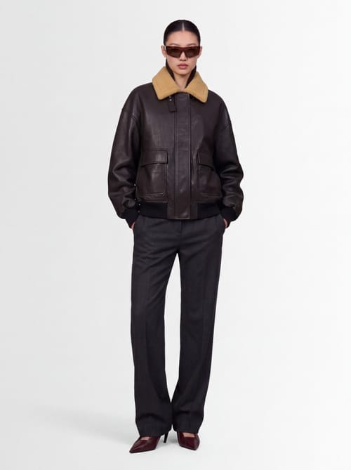 Khaite: Sandor lambskin jacket