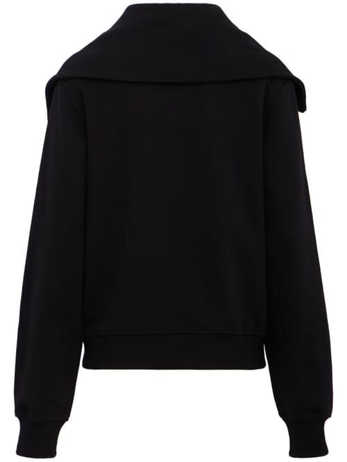 7 For All Mankind: High neck zip hoodie