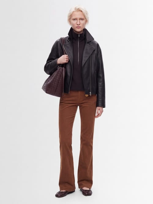 Stella McCartney: 棉质灯芯绒喇叭裤牛仔裤