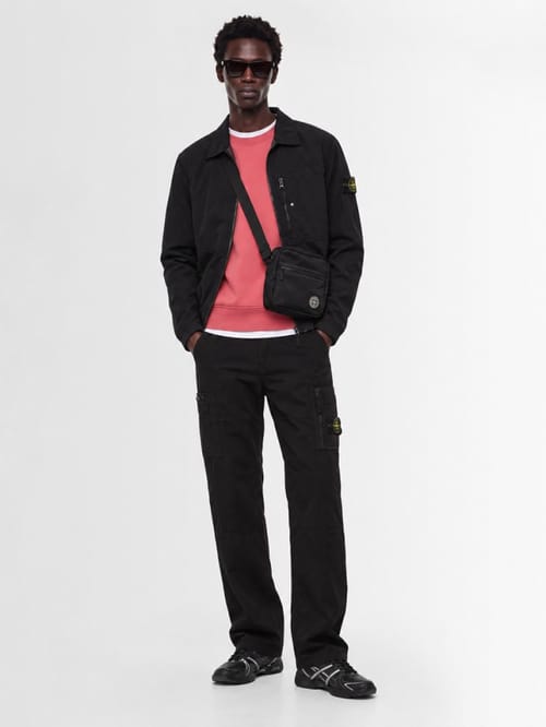 Stone Island: Cotton cargo pants with pockets