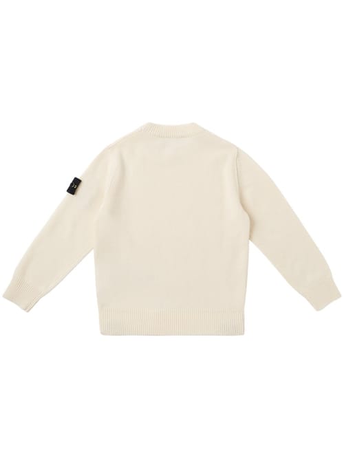 Stone Island Junior: Maglione girocollo con badge