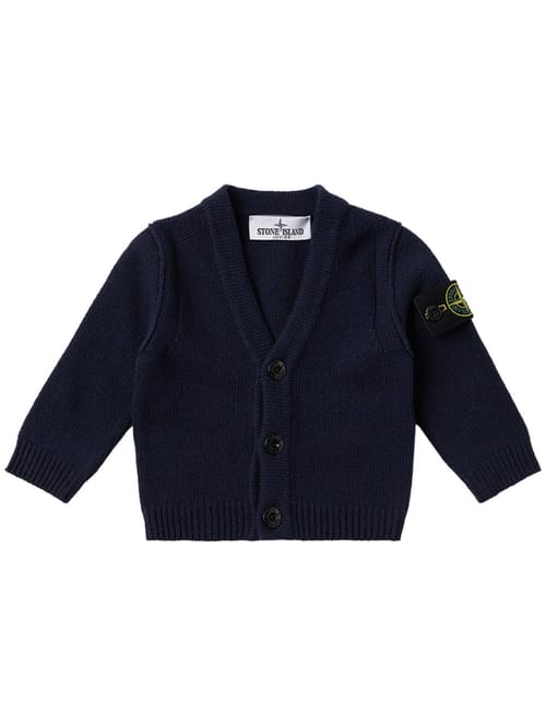 Stone Island Junior: 围巾、帽子和开衫套装