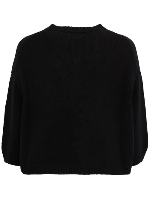 Khaite: Maglia girocollo Sabina in cashmere