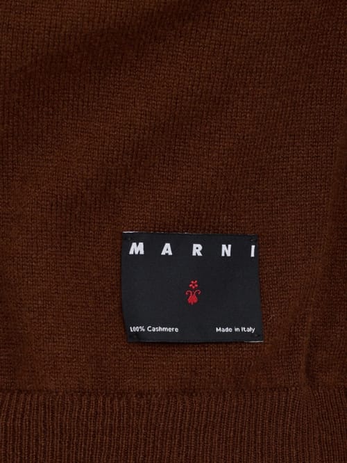 Marni: 羊绒圆领针织衫