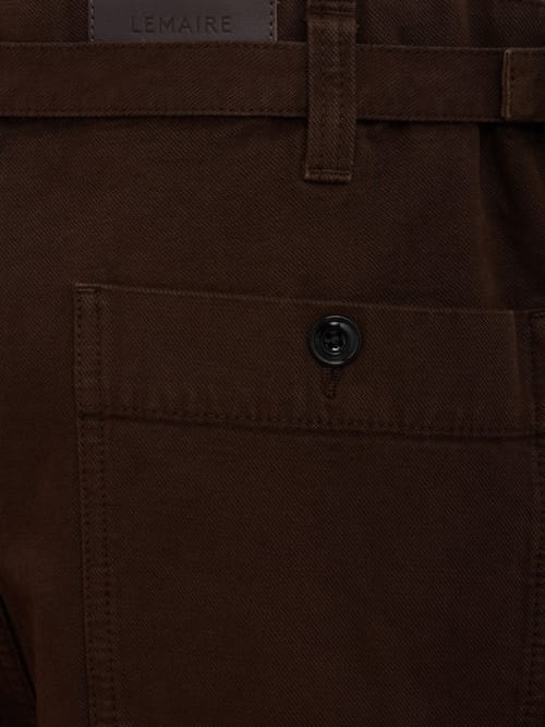 Lemaire: Maxi workwear pants