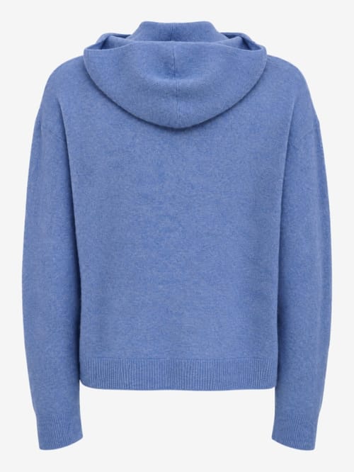 DIANA STUDIO: Merino wool & cashmere knit hoodie