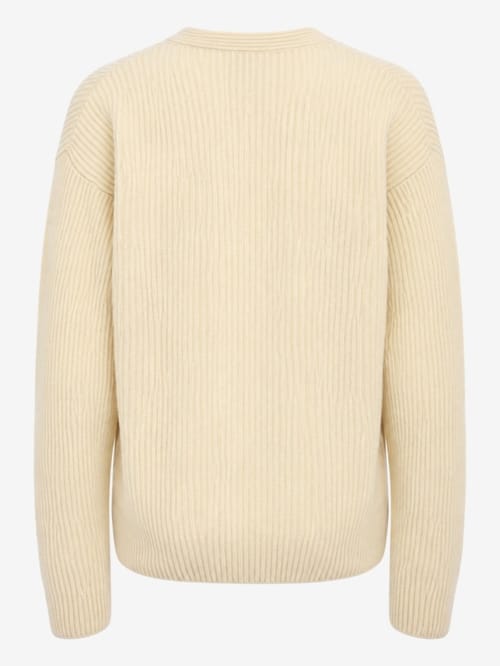 DIANA STUDIO: Cardigan en laine mérinos tricoté