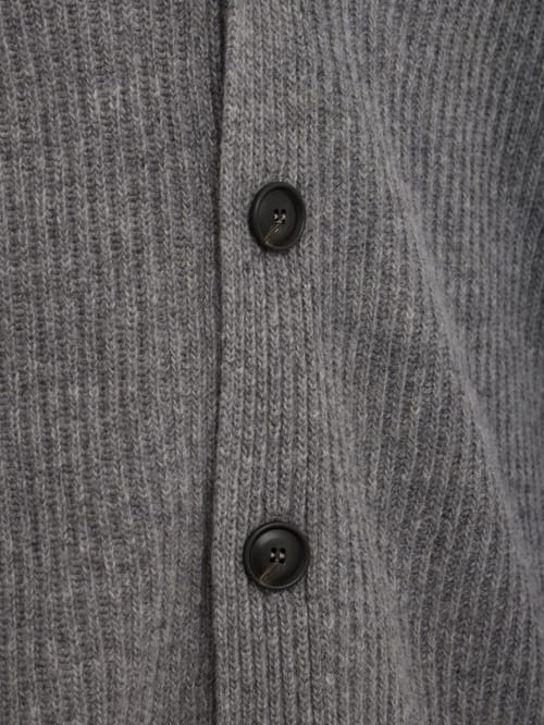DIANA STUDIO: Cardigan en laine mérinos tricoté
