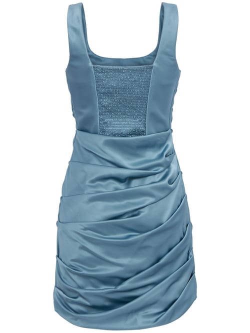 Giuseppe Di Morabito: Metallic jersey mini dress