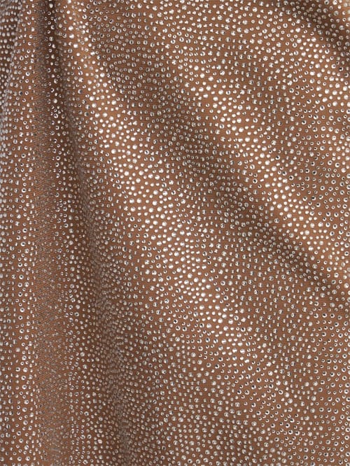 Giuseppe Di Morabito: Metallic mesh mini dress