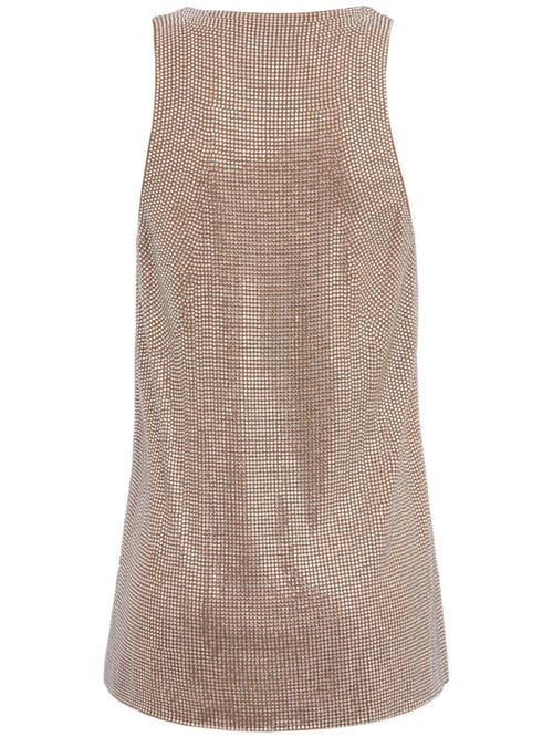 Giuseppe Di Morabito: Metallic mesh top