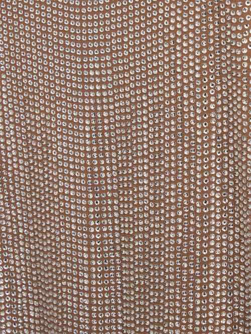 Giuseppe Di Morabito: Metallic mesh top
