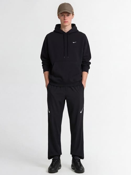 Nike: 超大号连帽衫