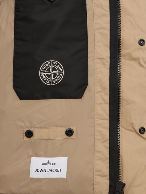 Stone Island: Nylon down jacket