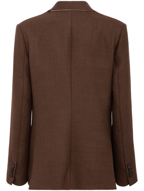 CRUNA: Oversize double-breasted blazer