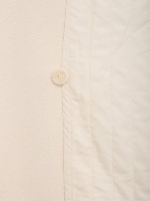 CRUNA: Oversize Doppelbreasted langer Mantel