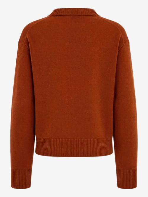 CRUNA: Pull oversize à col en V