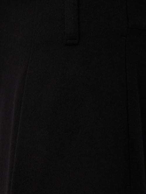 LA PISCINE: Oversized curved wide pants