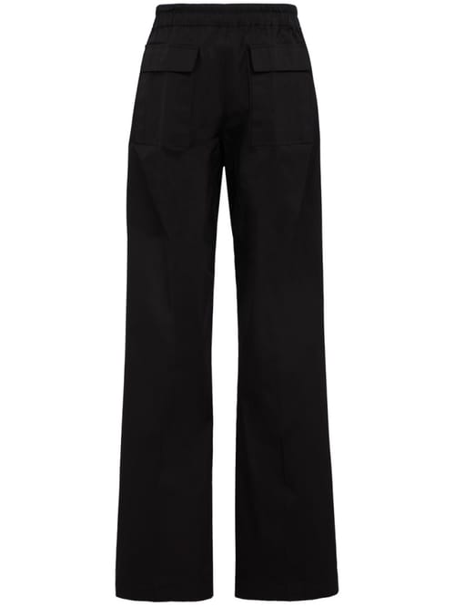 Rick Owens: Dietrich drawstring cotton trousers