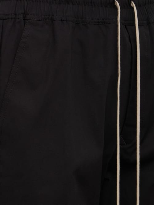 Rick Owens: Dietrich drawstring cotton trousers