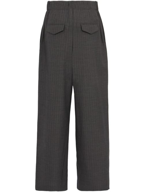 Jil Sander: Pantaloni sartoriali in lana