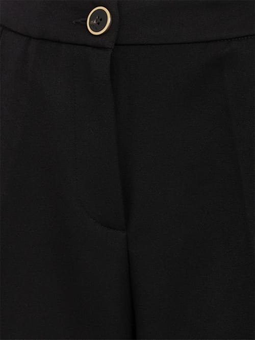 CRUNA: Pleated wide-leg regular fit pants