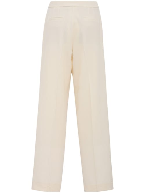 CRUNA: Pleated Wide Leg Regular Fit Pants